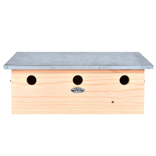 Nest box / bird box for sparrows - model The terraced house
