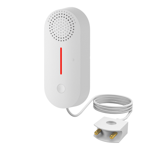Alarm bij waterlekkage - Overstromings- en waterpeilalarm - Akoestisch en lichtalarm - WIFI met alarm voor uw mobiele telefoon