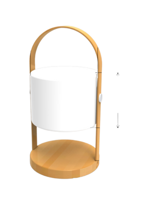 Lamp Nibe - Oplaadbaar met lange brandduur - voor huis, tuin en/of camping