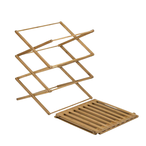 Outdoor bookcase - 4 shelves and easy to fold - Model Fitzroy